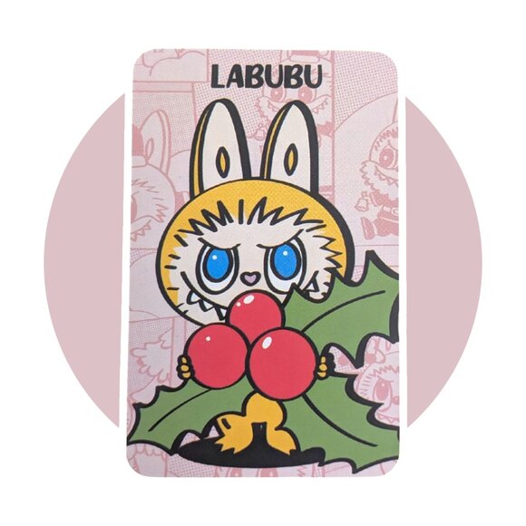 Labubu Elf Monsters Anime Art Trading Card (KK101): Peach Fruits - Picture 2 of 2